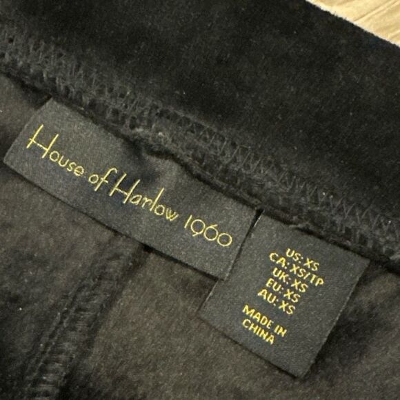 House of Harlow Velour Joggers size XS - Picture 2 of 3